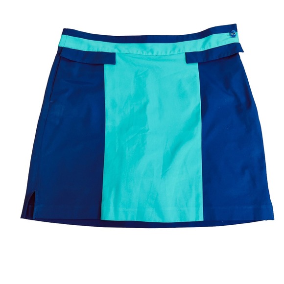 EP Pro Pants - EP Pro Golf Womens Golf Skort Skirt Size‎ 12 Blue-Aqua Pockets
